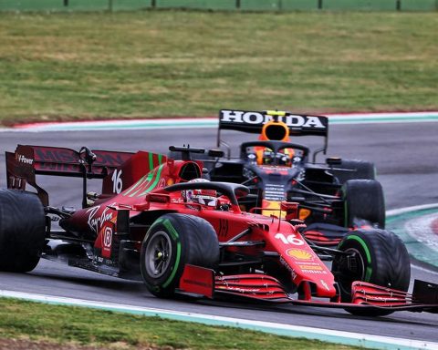 Ferrari driver Charles Leclerc at Imola - Formula1news.co.uk