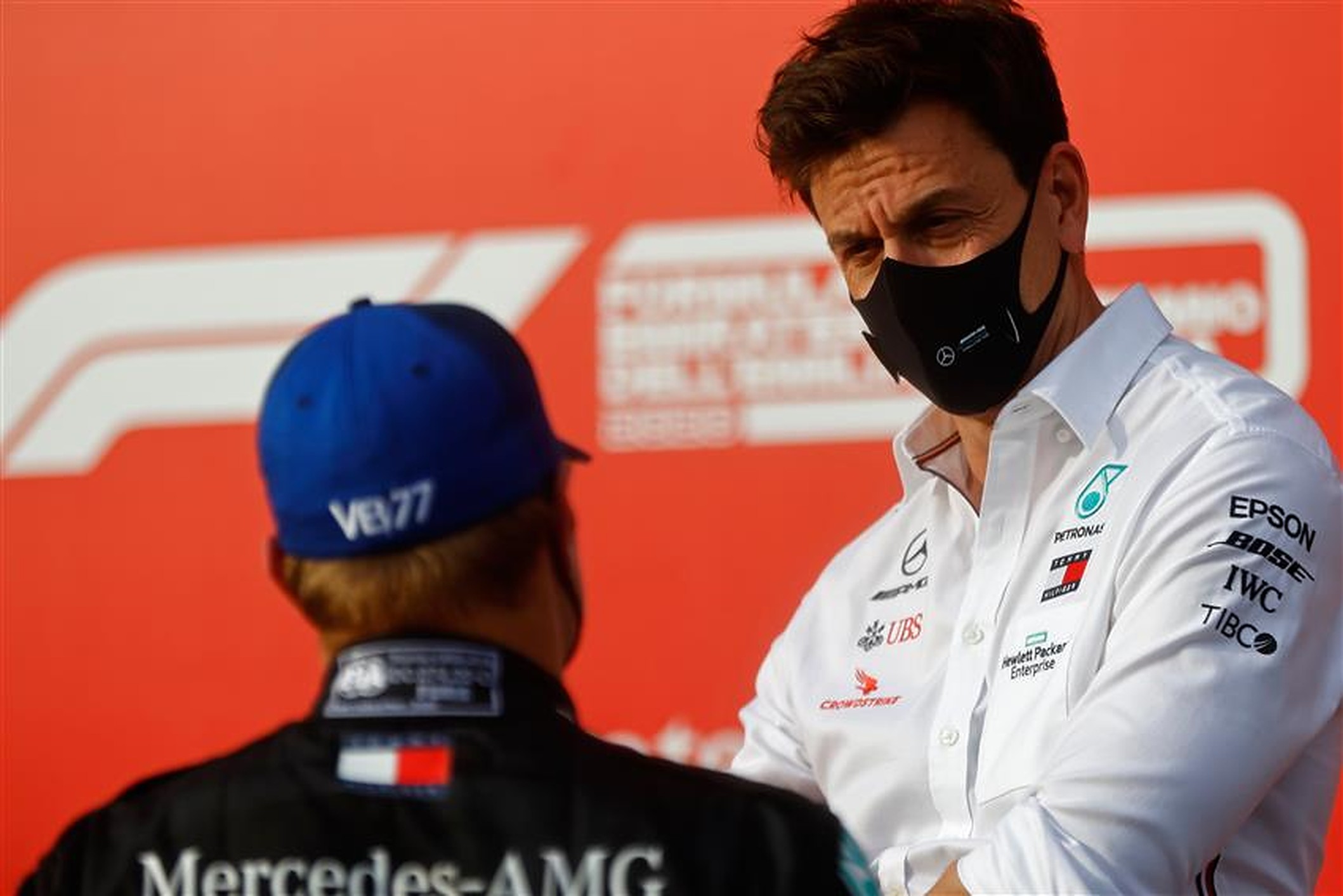 Valtteri Bottas and Toto Wolff - Formula1news.co.uk